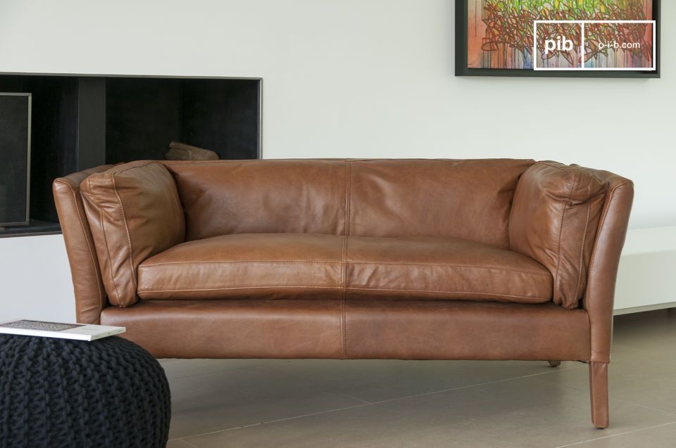A unique sofa, with deliciously Scandinavian lines.