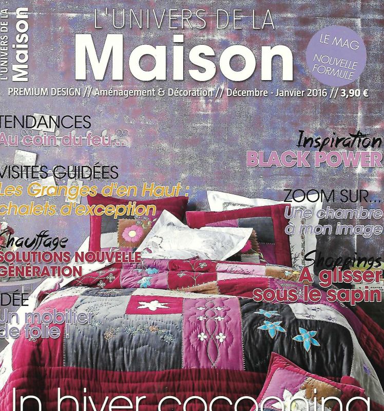 L'Univers De La Maison  January 2016