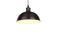 Miniature 24cm black industrial ceiling light Clipped