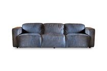 3-seater leather sofa