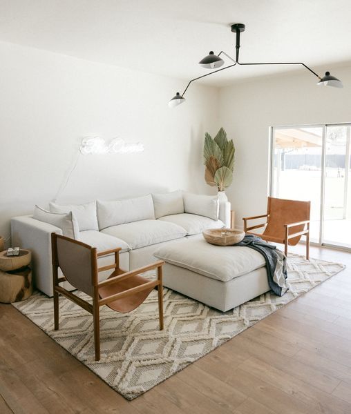 A minimalist and trendy interior