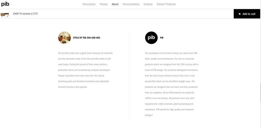 The makeover of PIB