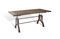 Miniature Adjustable industrial table Silver Lake Clipped