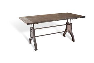 Adjustable Industrial table Silver Lake