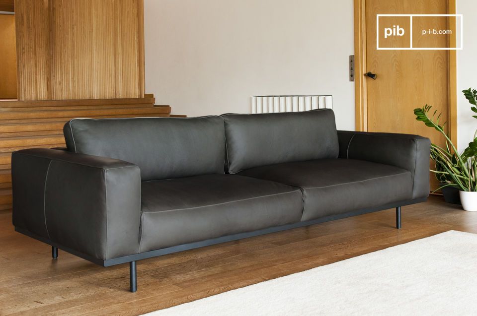 A large three-seater sofa, the heart of your living room.