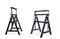 Miniature Pair of metal trestles Ambolt Clipped