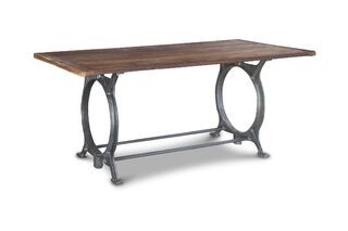 Antique wooden table Tonnel
