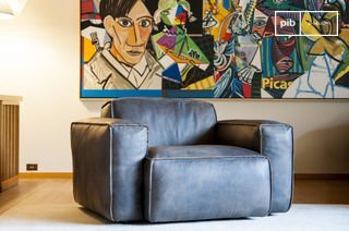 Leather armchair Atsullivan