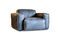 Miniature Leather armchair Atsullivan Clipped