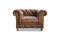 Miniature Armchair Chesterfield Saint Paul Clipped