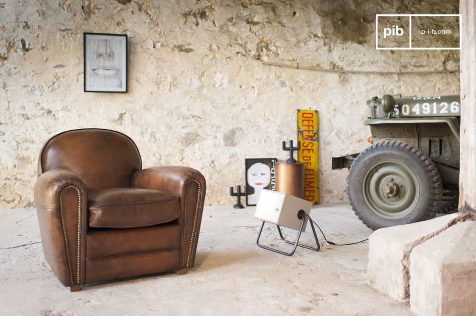 The armchair can be a dominant element of your interior.