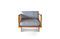 Miniature Armchair in wood and wickerwork starheim Clipped