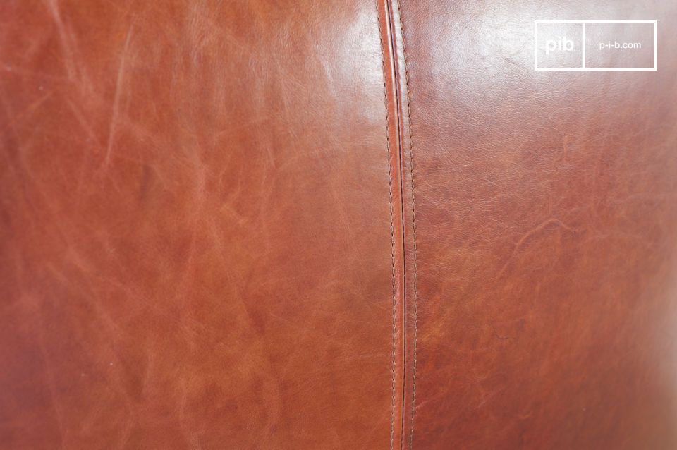 Carefully selected aniline leather.