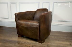 Armchair leather vintage