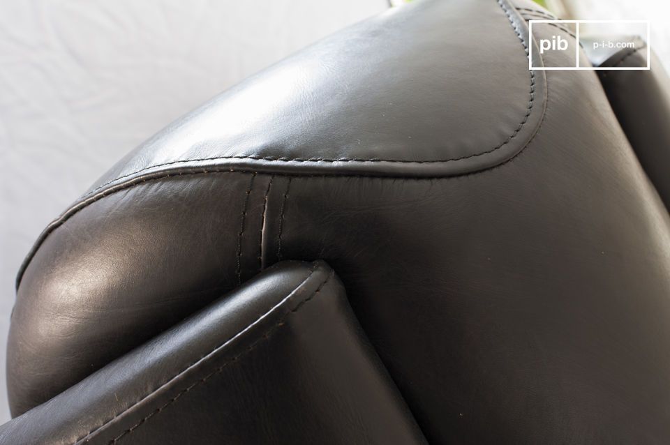 The sewing work is handcrafted, meticulous, and nicely executed.