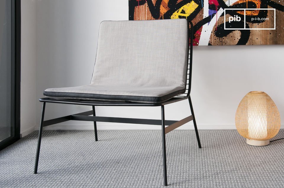 Aston armchair Stringy lightness and nordic elegance pib