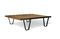 Miniature Bay Teck coffee table Clipped