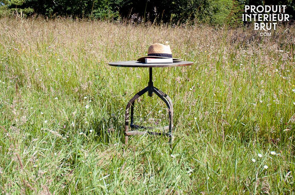 Bistro perforated sheet table