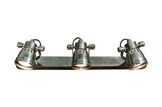 Bistro triple-lamp wall light
