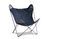 Miniature Black Colina Canvas Armchair Clipped