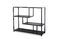 Miniature Black metal console Duvignac Clipped