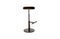 Miniature Black velvet bar stool Novel Clipped