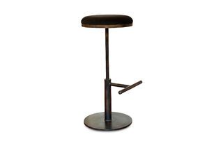 Black velvet bar stool Novel