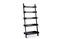 Miniature Black wooden bookshelf Bellevue Clipped