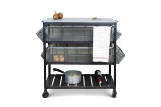 Bluestone kitchen storage cart