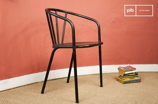 Black Metal Chair Brienon