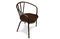 Miniature Black Metal Chair Brienon Clipped