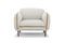 Miniature Beige wool armchair Britta Clipped