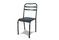Miniature Stackable brown metal chair Hays Clipped