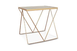 Bumcello golden side table