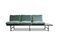 Miniature Green velvet and marble sofa Carthy Clipped