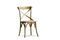 Miniature Natural finish wooden chair Pampelune Clipped