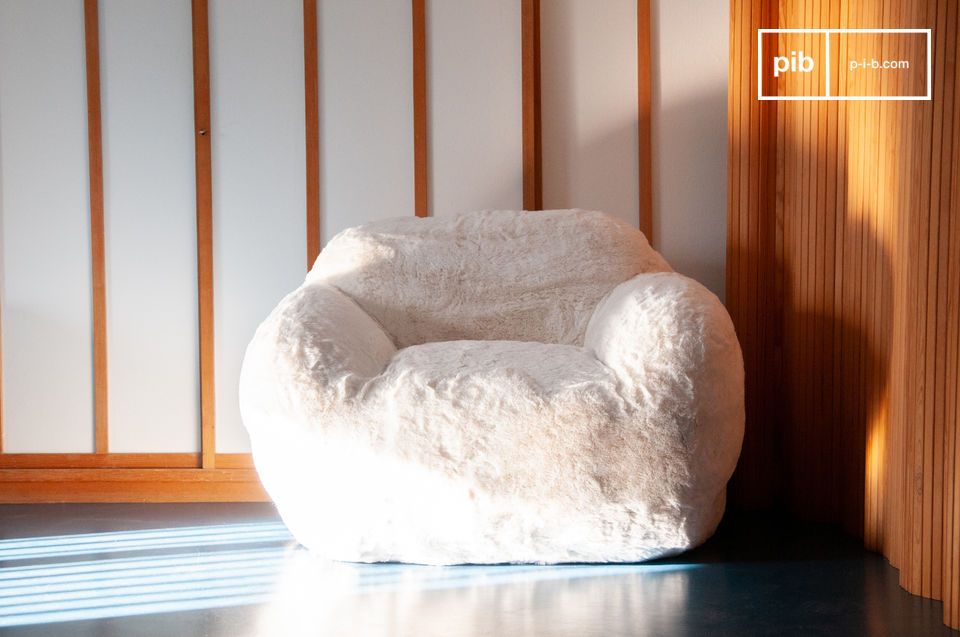 A chair that looks like a cloud