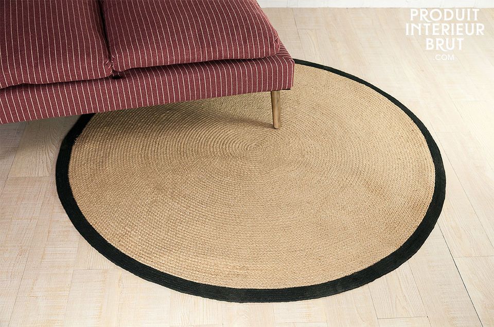 Circular carpet Lidingo