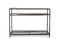 Miniature Black marble console table Noora Clipped