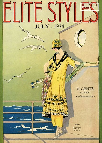 Cover of a magazine during the 20s