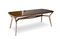 Miniature Dagsmark wood and glass dining table Clipped