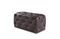 Miniature Dark Chesterfield leather pouffe Clipped