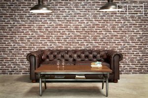  Dark Chesterfield Sofa