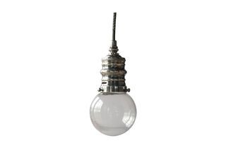 Darwin silver suspension lamp