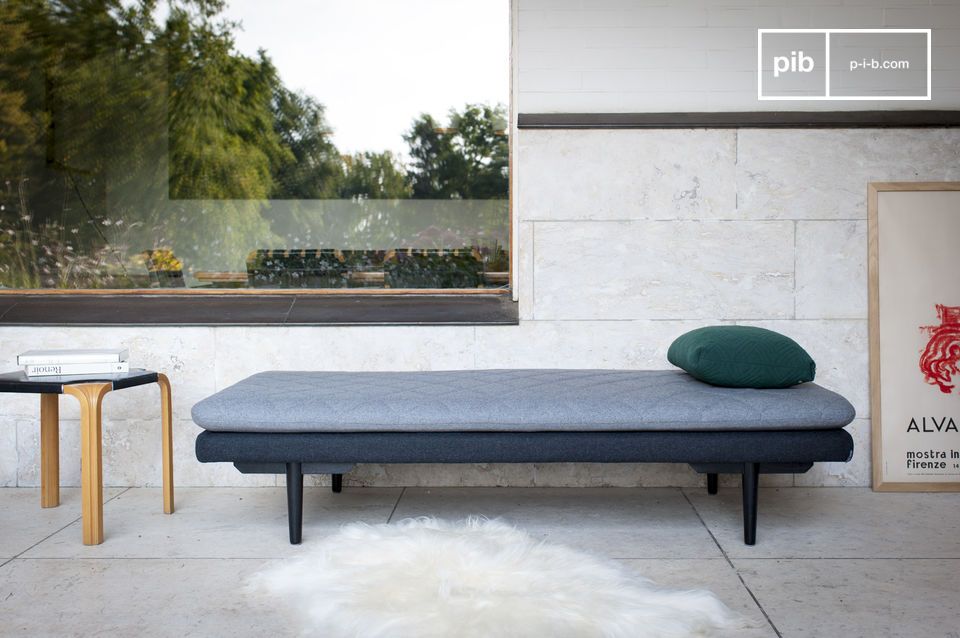 A simple, elegant and comfortable bench seat.