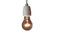 Miniature Deco Edison light bulb 25 Watts Clipped