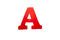 Miniature Decorative letter A Art Clipped