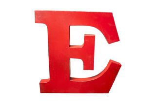 Decorative letter E