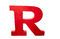 Miniature Decorative letter R Art Clipped