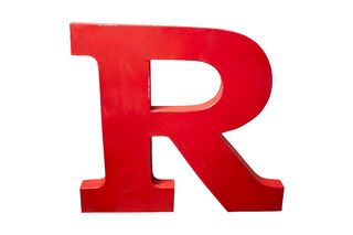 Decorative letter R
